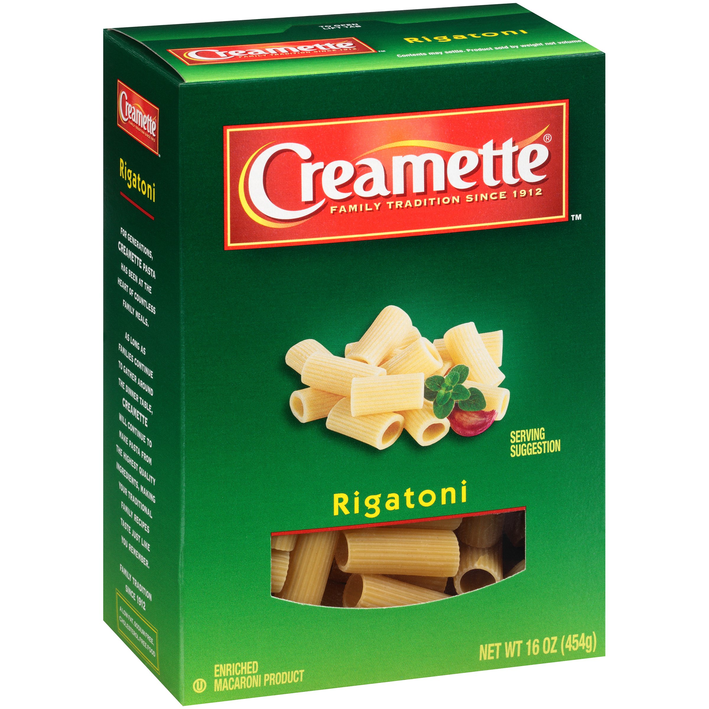 (11 Pack) New World Pasta Creamette Rigatoni, 1 lb