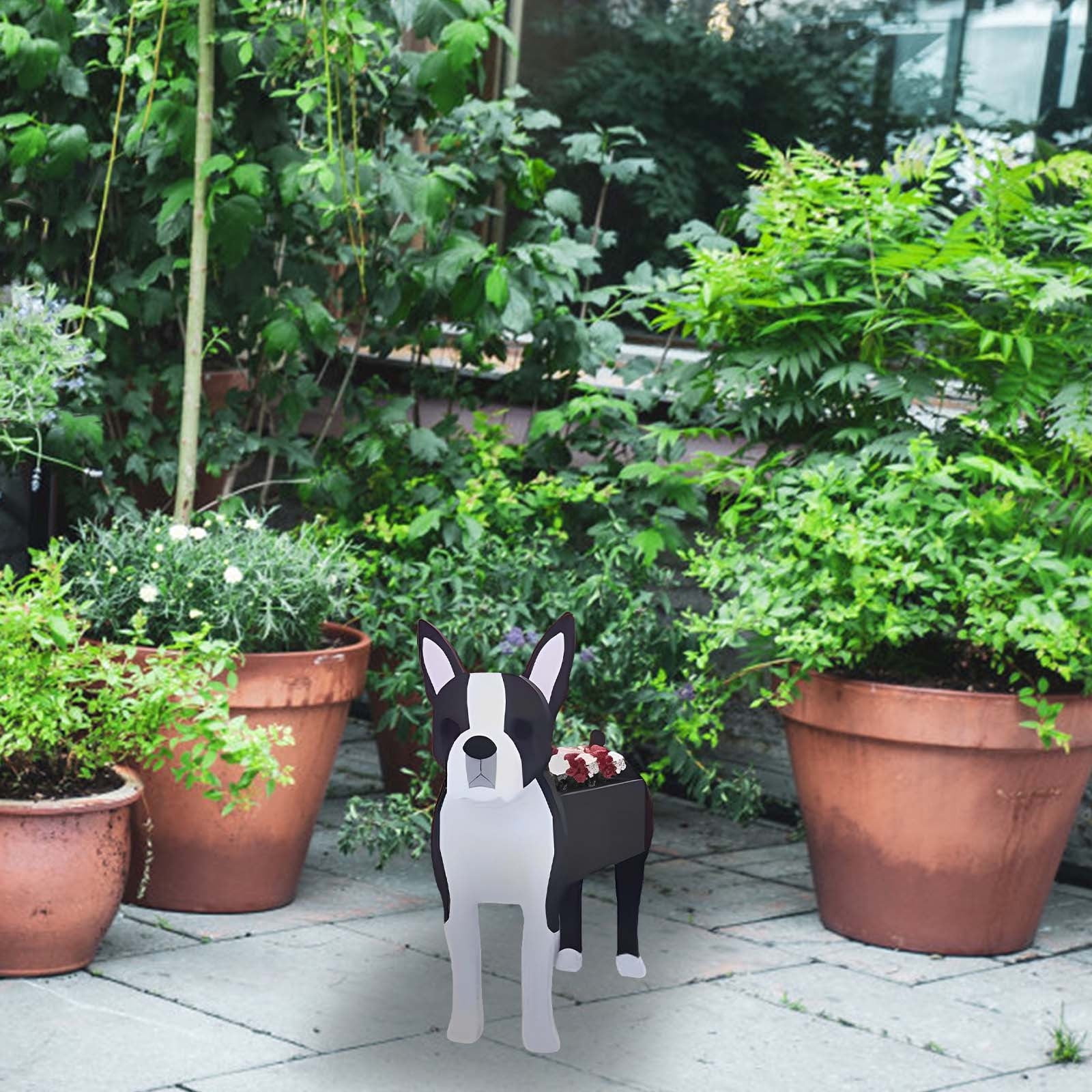 Zeceouar Gardening Supplies for Yard, Dog er Pot Planter Cute PVC Herb Garden Dog er Pot Indoor/Outdoor Plant Dog er Pot Pet er Pot Great Gift for Pet Lovers