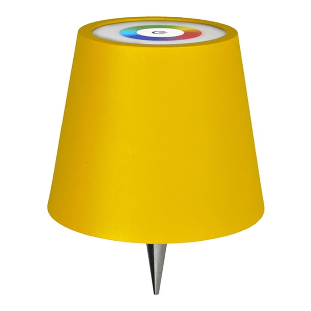 Lámpara Botella Pridola Mesa LED Cálida Recargable Y Regulable Táctil RGB