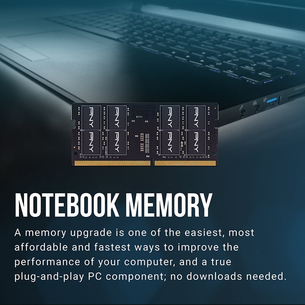 PNY 32GB (2x16GB) Performance DDR4 3200MHz Notebook Memory Kit