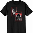 thumbnail image 4 of It Chapter 2 Pennywise Screengrab Collage Men's Black Crew Neck Short Sleeve Tee-Medium, 4 of 6