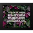 thumbnail image 2 of ArtsyQuotes 14x12 Black Modern Framed Museum Art Print Titled - Russel Simmons Quote: I Give, 2 of 5