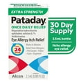 thumbnail image 2 of Pataday Once Daily Extra Strength Eye Itch Allergy Relief Eye Drop for Adults & Children 2+, 2.5 ml, 2 of 9