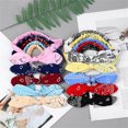 thumbnail image 4 of Jumpingount Diadema elástica Yoga Banda para el cabello Dormir Playa Vacaciones Adolescentes Deportes Banda para el sudor Sombreros Moda Type3 NO3, 4 of 6