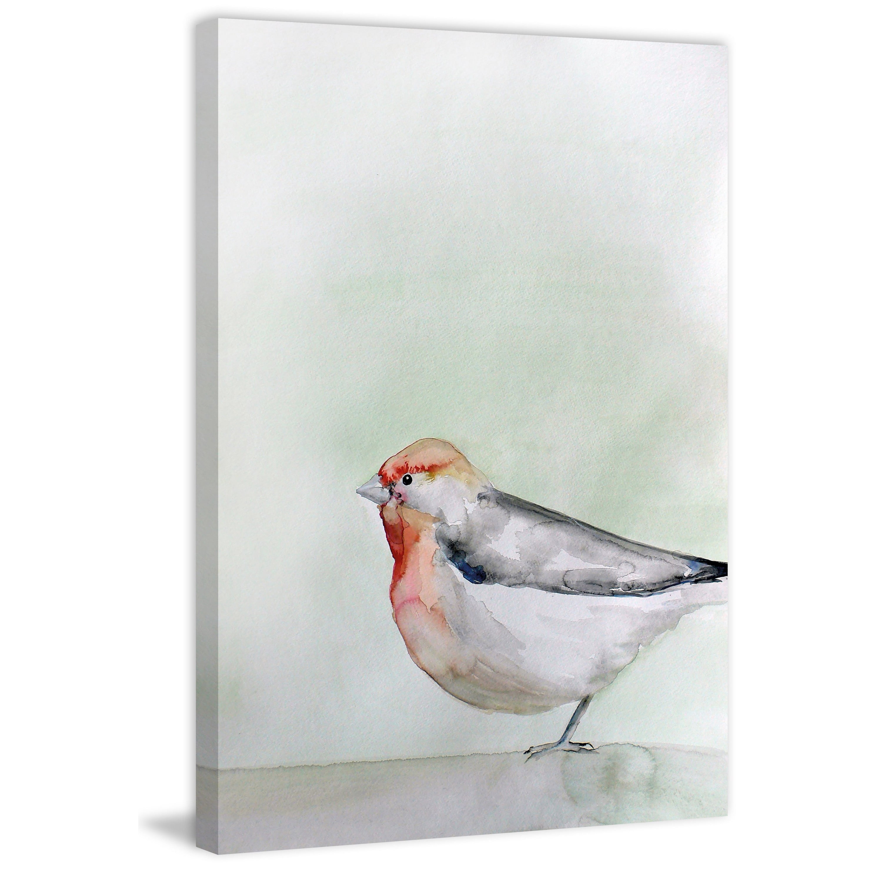 Marmont Hill "Jade" by Christine Lindstrom Painting Print on Wrapped Canvas