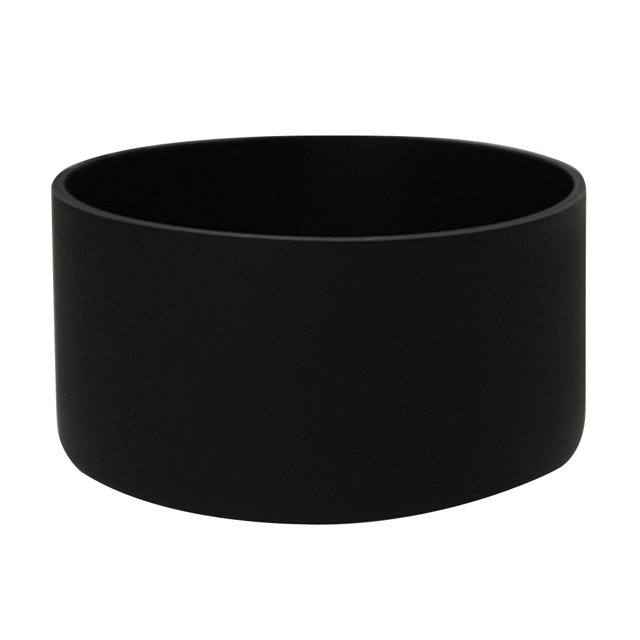 Base inferior protectora de silicona para botella de agua Owala de 32 onzas, color negro