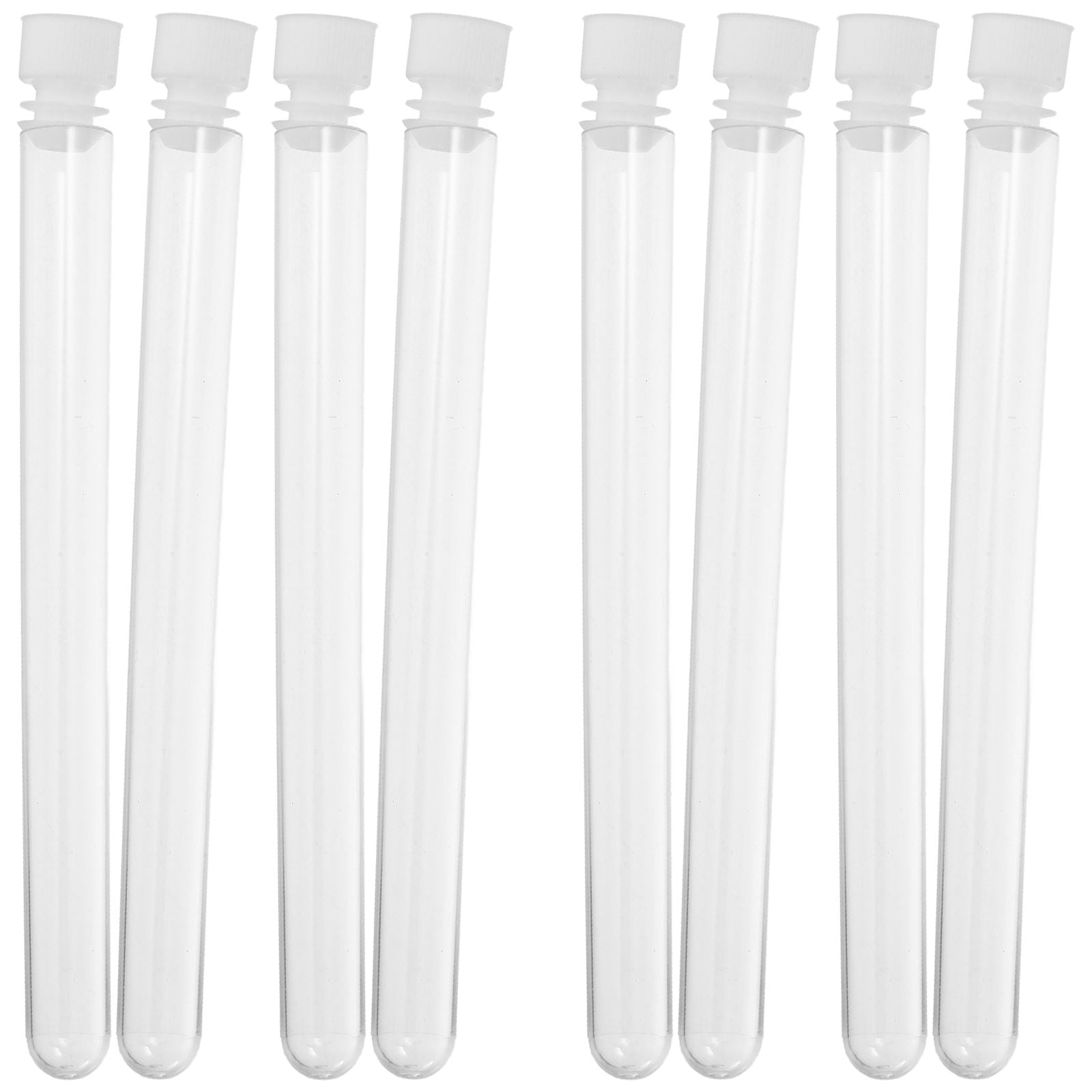 HEMOTON 100pcs Needle Container Sewing Needle Tubes Plastic Needle Case Needles Holder