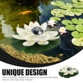 thumbnail image 4 of Shisuyan LED Solar Powered Colorful Elegant Lotus Decoration Flower Pool Landscape Decorative Lights(White), 4 of 8