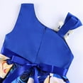thumbnail image 4 of Girls One Shoulder Flower Dress Pageant Party Floral Formal Dresses 3-9T, 4 of 6