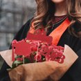 thumbnail image 4 of CRAFTHROU 15pcs Graduation Centerpieces Graduation Picks Red Wooden DIY Decor for Friends and Families, 4 of 5