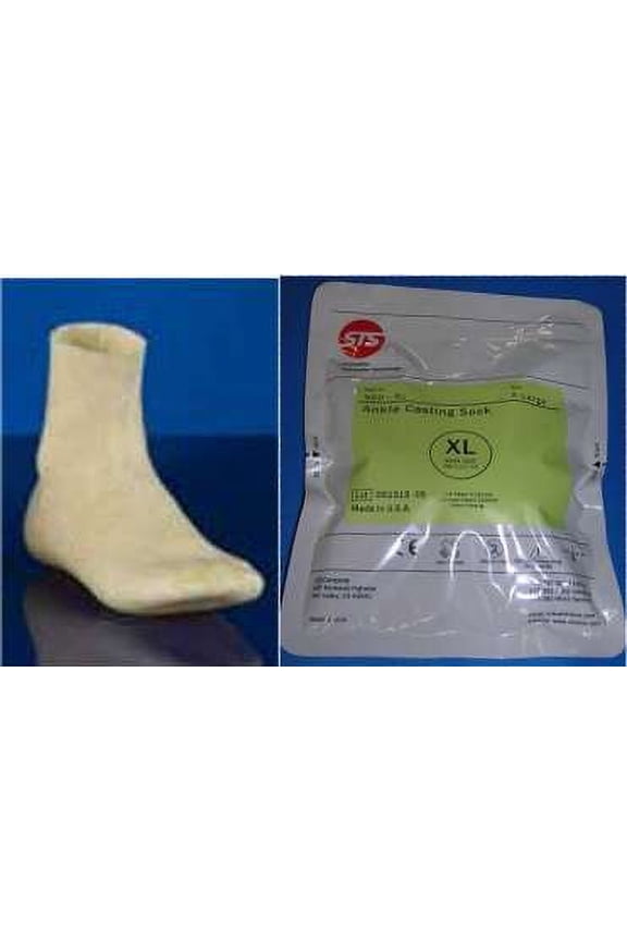 Foot Orthotics Casting Impression Ankle Sock Foot Mold 900-XL X-LARGE - ONE SOCK