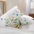thumbnail image 3 of Outdoor Pillow Cover Spring Flowers Leaves Set of 2 Waterproof Throw Pillowcases Watercolor Spring Decorative Patio Furniture Pillows for Couch Garden Indoor & Outdoor Use, 3 of 9