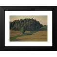 thumbnail image 2 of Ester Almqvist 24x18 Black Modern Framed Museum Art Print Titled - Field and Forest, 2 of 5