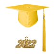 thumbnail image 1 of Gorro de graduación llamativo y memorable, gorro de graduación colorido y práctico de tela para estudiante (hy), 1 of 5