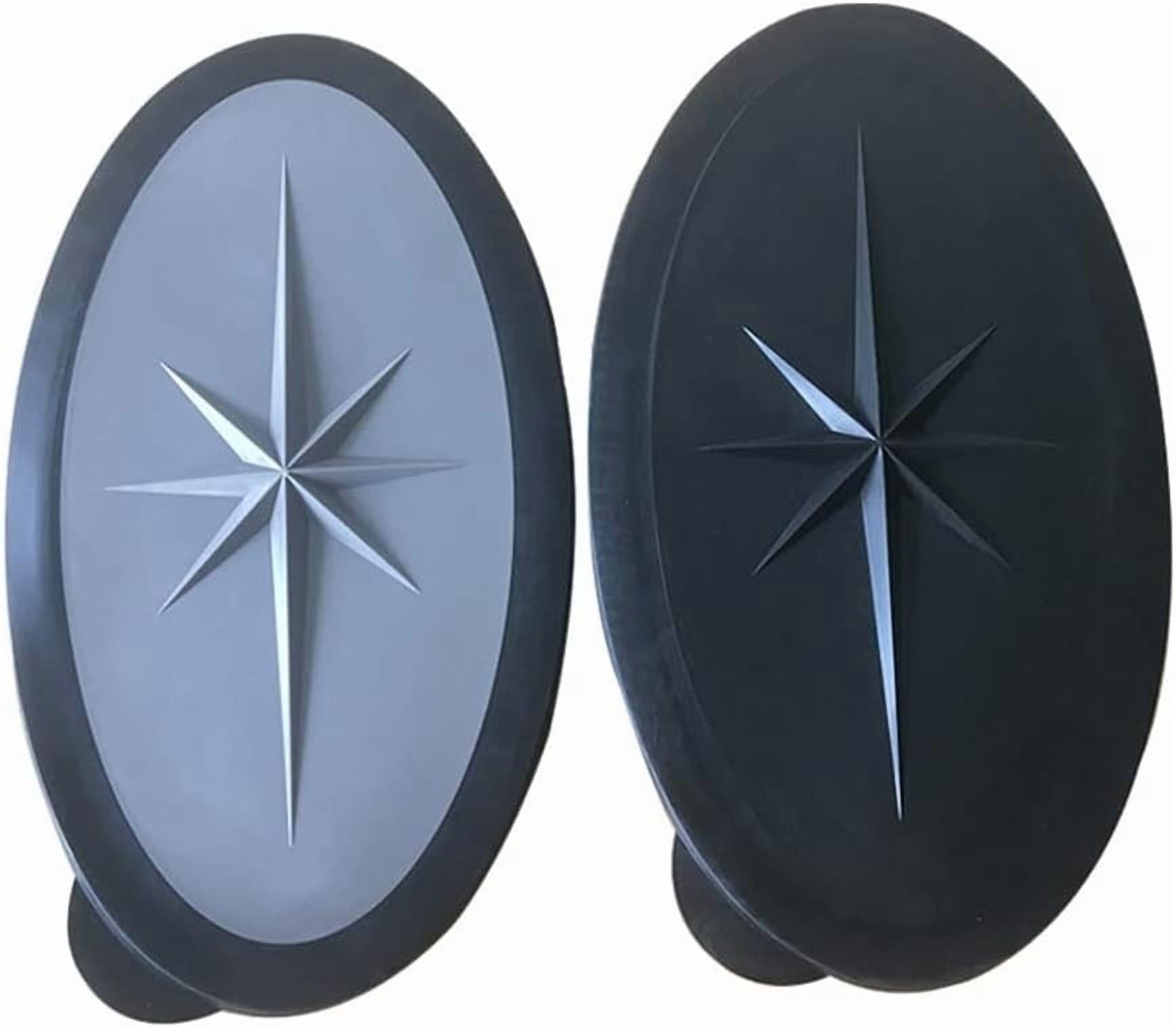 Gray Kayak Hatch Cover Boat Deck Plate Waterproof Accessory for Kayak Canoe