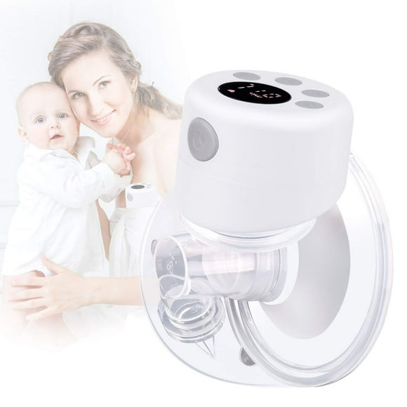 USB milk Extractor Portable Breastfeeding Pump mute Massager,with 2 breastmilk storage bags