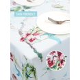 thumbnail image 4 of Hawaii Palm Leaves Tablecloth Summer Tropical Table Covers for Birthday & Party Decorations / Kitchen Dining Room / Picnic，BBQ / Tabletop / Weddings (Rectangle, 60"×102"), 4 of 5