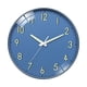 thumbnail image 3 of Reloj de pared grande luminoso de 30 cm (12 pulgadas), sin tictac, brilla en la oscuridad, silencioso, de cuarzo. Azul, 3 of 7