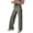 Army Green, variant on JoliSweat No Front Seam High Waisted Wide Leg Yoga Pants for Women with Side Pockets Lounge Buttery Soft