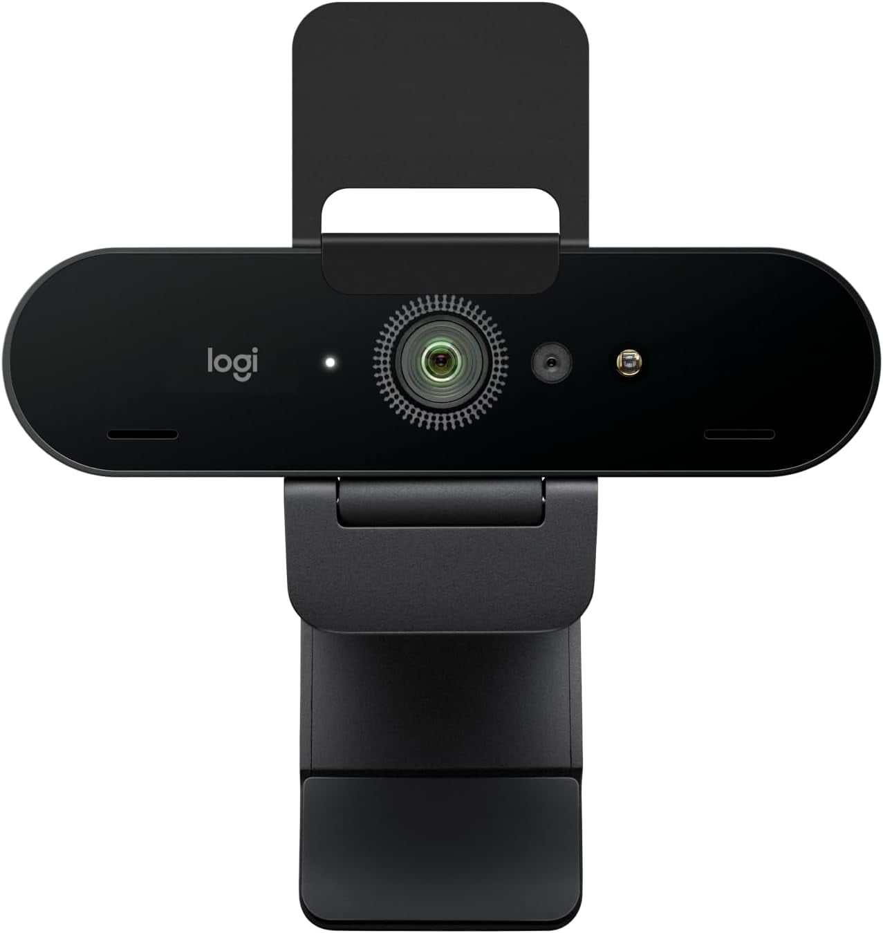 Restored Refurbished Brio 4K webcam with HDR and noise mics - Graphite (Refurbished)