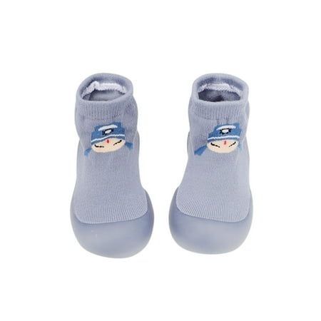 

Shoes For Kids Elastic Cartoon Socks First Non-Slip Baby Opera Shoes Walkers Toddler Baby Shoes