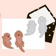 thumbnail image 5 of Otter Metal Cutting Dies Fish Seaweed Shells Flowers Conch Embossing Stencil for Card Making Scrapbooking Paper Craft, 5 of 7