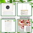 thumbnail image 3 of Recycling Bins for Kitchen Indoor Home, Recycle Bins with Wheels and Lid, Rolling 26 Gallon 110L Recycling bin with 2 Removeable and Reusable Inner Bag, for Bottles Cans Glass Plastice Cartons (Beige), 3 of 7