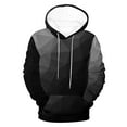 thumbnail image 5 of M-4X Plus Size Hoodies for Men with Front Pocket Big & Tall Fleece Lined Sweatshirts Long Sleeve Gradient Printed Pullover Going-Out Hoodie Tops, 5 of 5