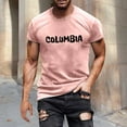 thumbnail image 2 of WEAIXIMIUNG T-Shirt Imprimé Thème Ville Mode pour Hommes Saint-Valentin Décontracté Confortable, 2 of 4