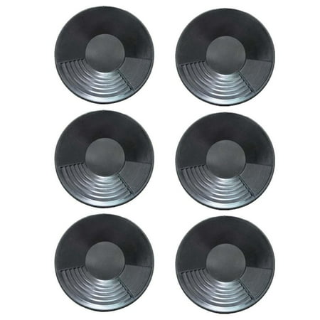 

6 Pcs Plastic Gold Pan Basin Mining Dredging Prospecting for Sand Gold Mining Manual Wash Gold Panning Equipment