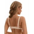 thumbnail image 2 of Unique Bargains Women's Push Up Underwire Seamless Soft Bras Beige 40 D, 2 of 6