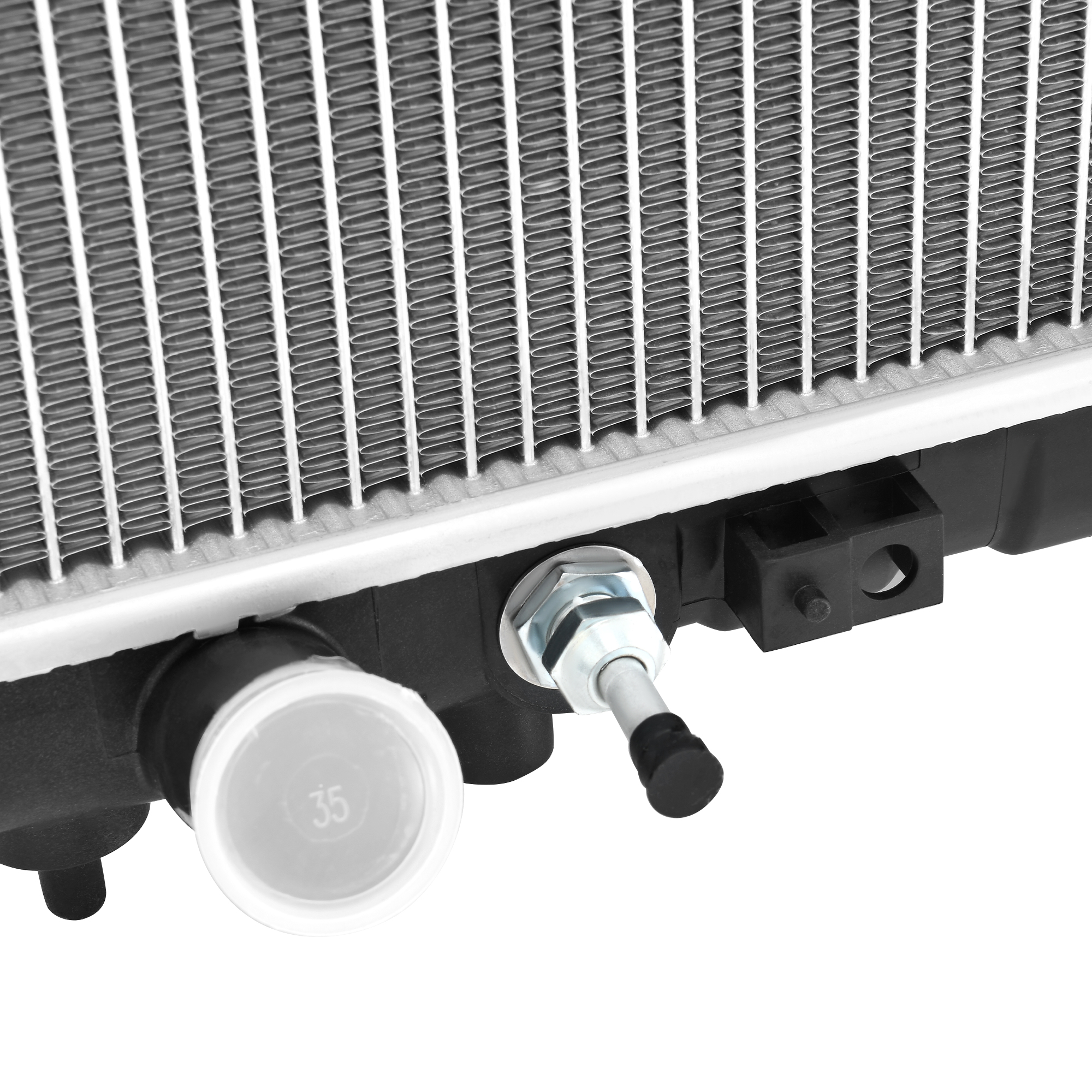 RVNI Aluminum Radiator For 01-06 Kia Optima 99-05 Hyundai Sonata LX EX GL VE Base SE