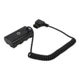 thumbnail image 3 of Dummy Battery Coupler Adapter, Low Temperature Resistance Lightweight Wear Resistance Convenient To Use Dummy Battery Coupler  For Fill Light For Monitor, 3 of 8