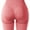 #1 Red, variant on QRIC Womens Seamless Butt Lift Leggings High Waisted Yoga Pants Ribbed Workout Slimming Tights