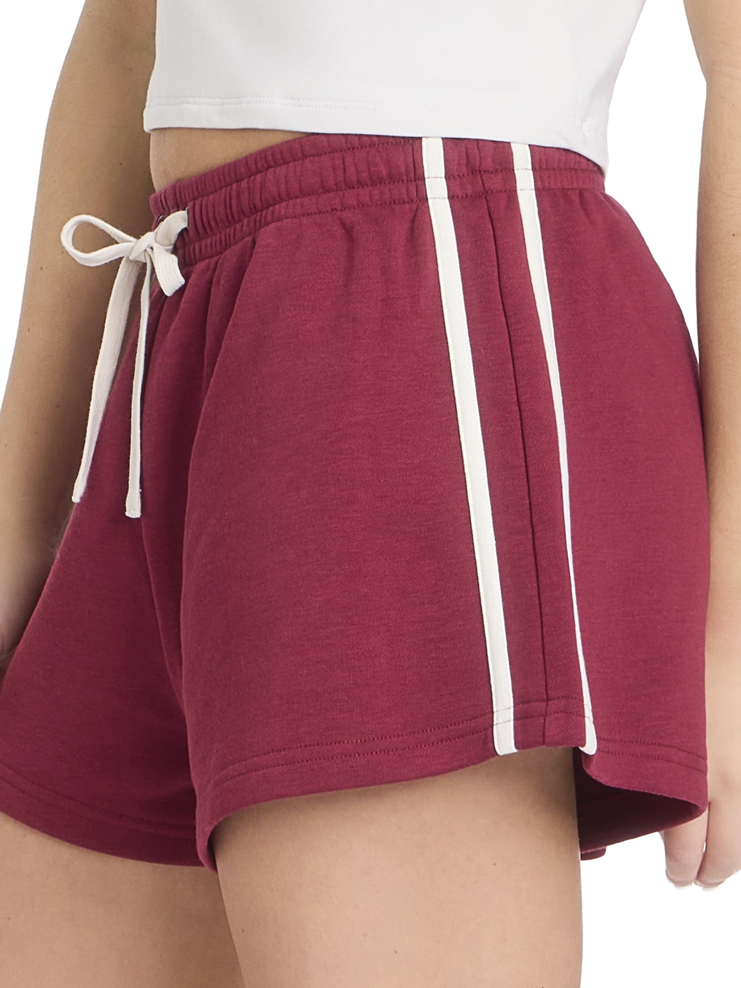 Mills by Millie Bobby Brown Women's Striped Terry Shorts, Sizes XXS-XXL