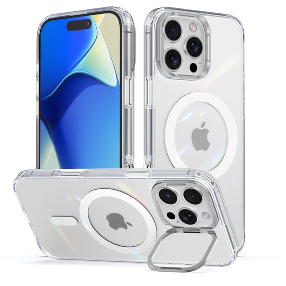 Topvision Phone Case for iPhone 16 Pro Max, Compatible with Magsafe, Drop-Proof Phone Case for iPhone 16 Pro Max with Camera Stand