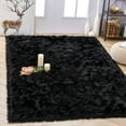 Lochas Ultra Soft 4'x6', Furry, Big Bed Fur, Faux Sheepskin Area Rug, Fluffy Rugs for Bedroom