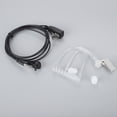 thumbnail image 1 of Auricular para walkie talkie, auricular con conector de 2,5 mm, auricular para M PTT, auricular diseñado para profesionales, 1 of 9