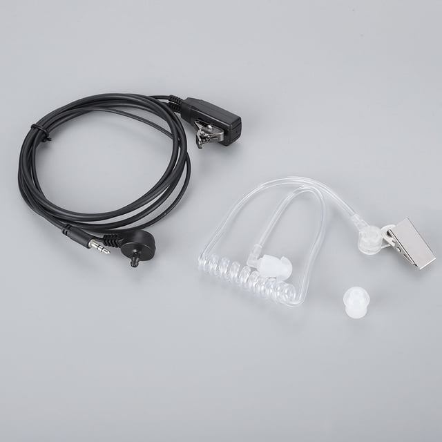 Auricular para walkie talkie, auricular con conector de 2,5 mm, auricular para M PTT, auricular diseñado para profesionales