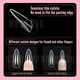 thumbnail image 4 of Tips de uñas NOVO OVO Long Almond Natural Extra Gruesos x450, 4 of 7