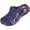 Dark Blue, variant on Mens Womens Garden Clogs Shoes with Arch Support Unisex Gardening Slip on Sandals Beach Slippers Shoes Clog
