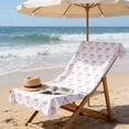 thumbnail image 4 of Bow Print Beach Towel Quick-Dry Soft and Absorbent,for Swimming Pool Camping Beach,Large Easy Pack Travel Things for Vacationfor Adults, 4 of 6