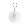 thumbnail image 6 of Linyer Fuzzy Ball Keychain Supple Comfortable Lovely Key Rings Adorable Practical Key Chains Women for Children Adults Elderly Students White 8cm, 6 of 6