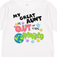 thumbnail image 4 of Inktastic My Great Aunt is Out of This World Boys or Girls Long Sleeve Toddler T-Shirt, 4 of 5