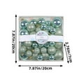 thumbnail image 3 of 44PCS Christmas Balls Set 3/4/5CM Hanging Ornaments in Colorful Gift Box Holiday Tree Decorations Festive DIY Christmas Tree Accessories, 3 of 3
