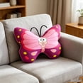 thumbnail image 5 of TNDBKQWR Cute Butterflys Shaped Pillow Plush Decorative Throw Pillows Soft Hugging Pillows, 16.54x10.63in Comfortable Seat Cushions for Bedroom Couch Bed Dorm, 5 of 6