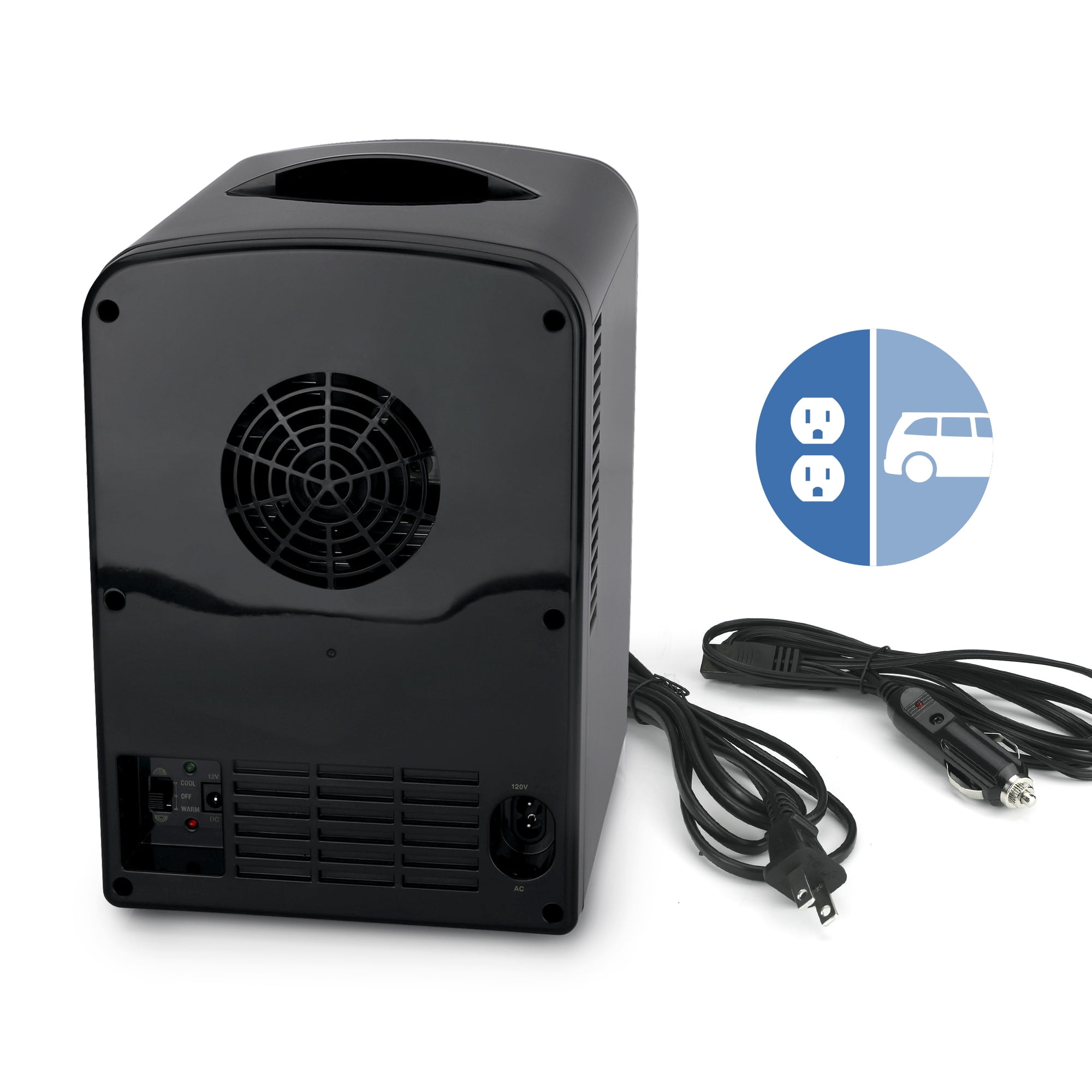 personal chiller mini fridge small space cooler black k4105mtbk