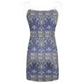 thumbnail image 5 of SMihono Robe d'Été pour Femmes Grande Taille Mode pour Femmes Couleur Unie Confortable Ample Sans Manches Décontractée Hauts Robe, 5 of 5