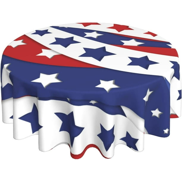 4th of july tablecloth walmart