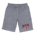 thumbnail image 1 of W Republic 567-355-HGY-04 Men Northern State University Wolves Premium Shorts, Heather Grey - Extra Large, 1 of 1